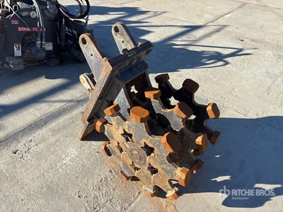 Sui 22 in Backhoe Compaction Wheel - Fits Case 580