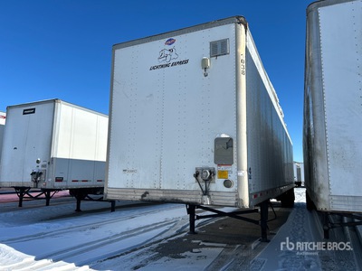 2015 Utility 53 ft x 102 in T/A Gesloten aanhangwagen