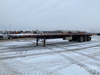 2014 Fontaine 53 ft Tri/A Flatbed Trailer