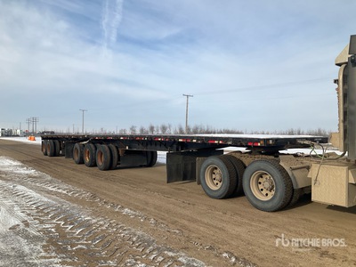 2012 Lode King Super B-Train Lead Flatbed Trailer