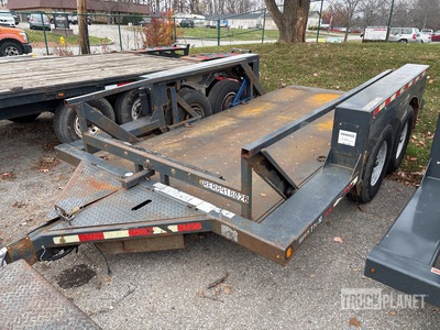 2014 Air-Tow 14 ft T/A Ground Load Trailer