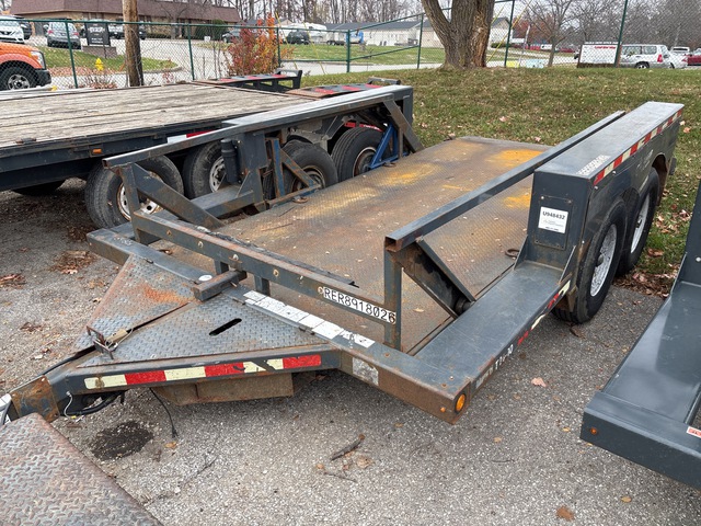 2014 Air-Tow 14 ft T/A Ground Load Trailer