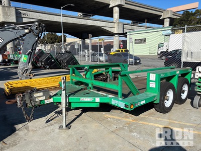 2016 JLG 7612 11 ft T/A Remorque à Chargement au Sol