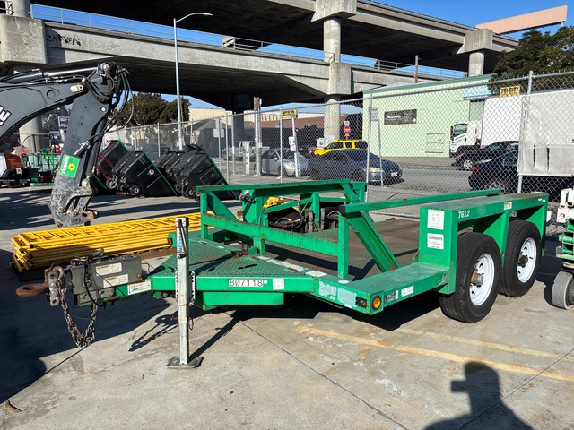 2016 JLG 7612 11 ft T/A Ground Load Trailer