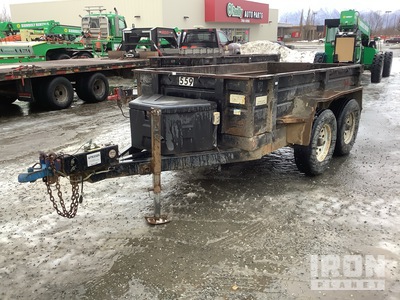 2013 Best DB5X10HS T/A مقطورة تفريغ خفيفة