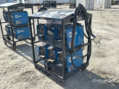 2015 Miller XMT 350 350 A Skid-Mounted Multi-Process Soudeuse à poste multiple