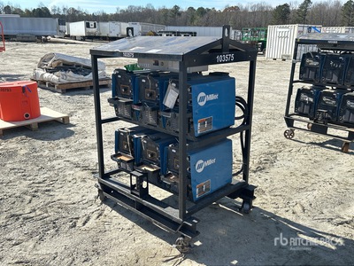 2013 Miller XMT 350 350 A Skid-Mounted Multi-Process Soudeuse à poste multiple