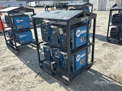 2017 Miller PipeWorx 350 350 A Skid-Mounted Multi-Process Soudeuse à poste multiple