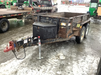 2013 Best DB5X10HS T/A مقطورة تفريغ خفيفة