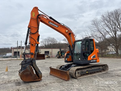 2021 Doosan DX140LCR-5 Tracked Excavator