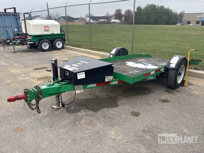 2016 Pratt EZ-1260S 12 ft S/A Ground Load Trailer