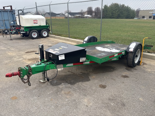 2016 Pratt EZ-1260S 12 ft S/A Ground Load Trailer