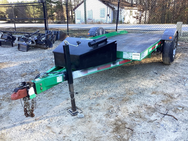 2017 Pratt 12 ft S/A Ground Load Trailer