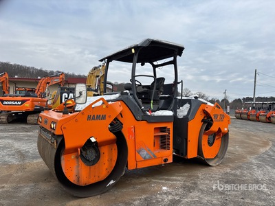 2010 Hamm HD+120VO Double Drum Roller