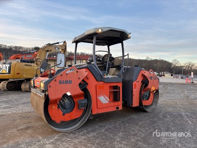 2011 Hamm HD+120VV Dubbele trommelwals