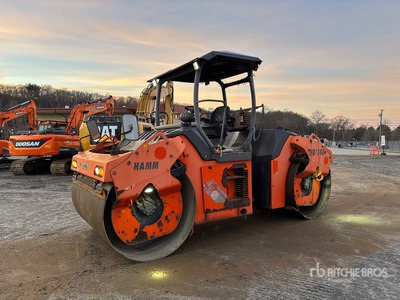 2010 Hamm HD+140VO Dubbele trommelwals