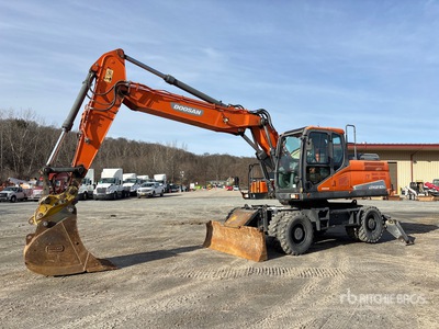 2019 Doosan DX210W-5 excavadora de ruedas