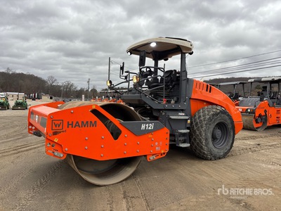 2021 Hamm H12i جهاز ضاغط  الأسطوانة الناعمة