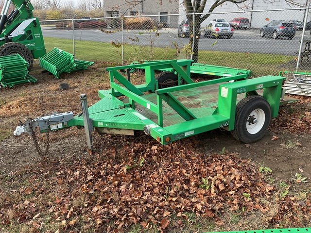 2015 JLG 4610 10 ft S/A Ground Load Trailer