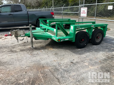 2015 JLG 7610 9 ft T/A Ground Load Trailer
