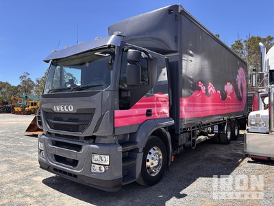 2016 Iveco Stralis ATi 460 6x4 Camion con lona