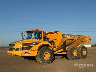2019 Volvo A40G Articulated Dump Truck