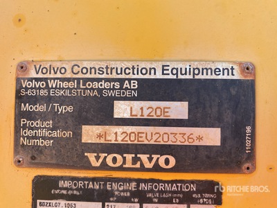 Volvo L120E Wheel Loader