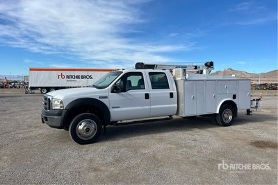 2007 Ford F-550 XL 4x4 Crew Cab Service Truck