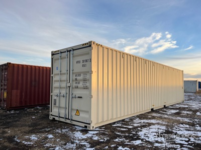 2025 40 ft High Cube Storage Container