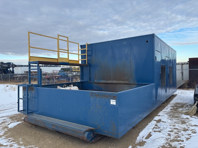 400 kW Skid-Mounted Twin 400 kW/600 V Generator Set