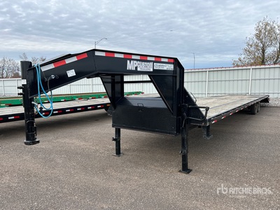 2025 MP 40 ft T/A Gooseneck Equipment Trailer