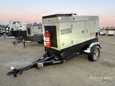2016 Wacker Neuson G50 38 kW Mobile Generador