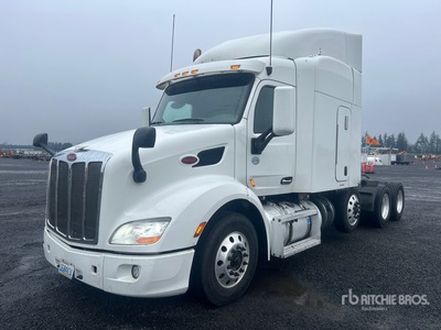 2016 Peterbilt 579 8x4 Tri/A Sleeper Truck Tractor