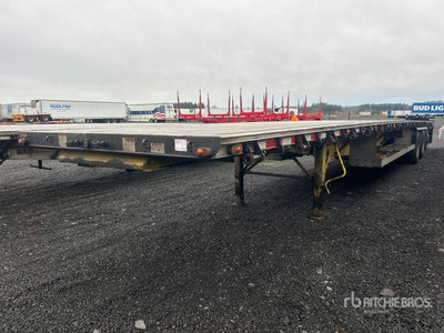 2014 Western 53 ft Quad/A Przyczepa płaska