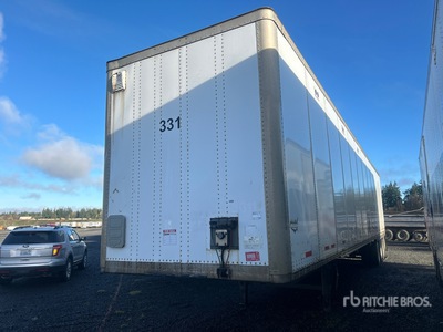 2007 Utility 53 ft x 102 in Quad/A Van Trailer