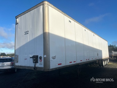 2007 Utility 53 ft x 102 in Quad/A Van Trailer