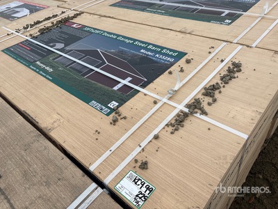 Quantity of (2) Crates of 2025 KJ K3325G Cobertizo (Unused)