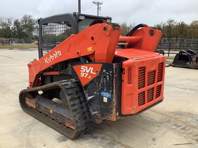 MINI CARGADOR SOBRE ORUGAS 2022 KUBOTA SVL972