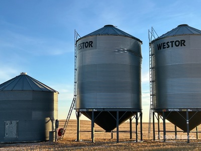 Westor +/- 4300 bu Grain Bin