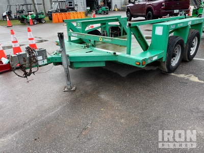 2014 JLG 7610 10 ft T/A Ground Load Trailer