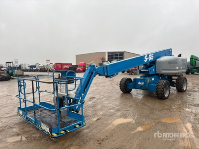 2013 Genie S-65 4WD Diesel Telescopic Boom Lift