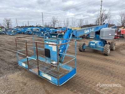 2001 Genie S45 4WD Dual Fuel Telescopic Boom Lift