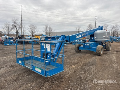 2008 Genie S45 4WD Diesel Telescopic Boom Lift