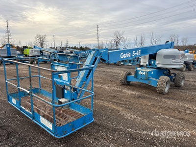 2009 Genie S-45 4WD Diesel Telescopic Boom Lift