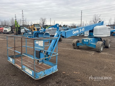 2005 Genie S45 4WD Diesel Telescopic Boom Lift