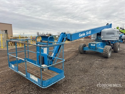2006 Genie S45 4WD Diesel Telescopic Boom Lift