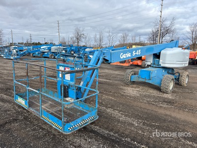 2002 Genie S45 4WD Diesel Telescopic Boom Lift