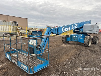 2004 Genie S-65 4WD Diesel Telescopic Boom Lift