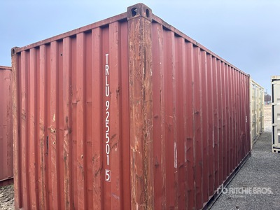 2007 20 ft High Cube Damaged Contenedor de almacenamiento