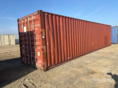 2010 40 ft High Cube Contenedor de almacenamiento
